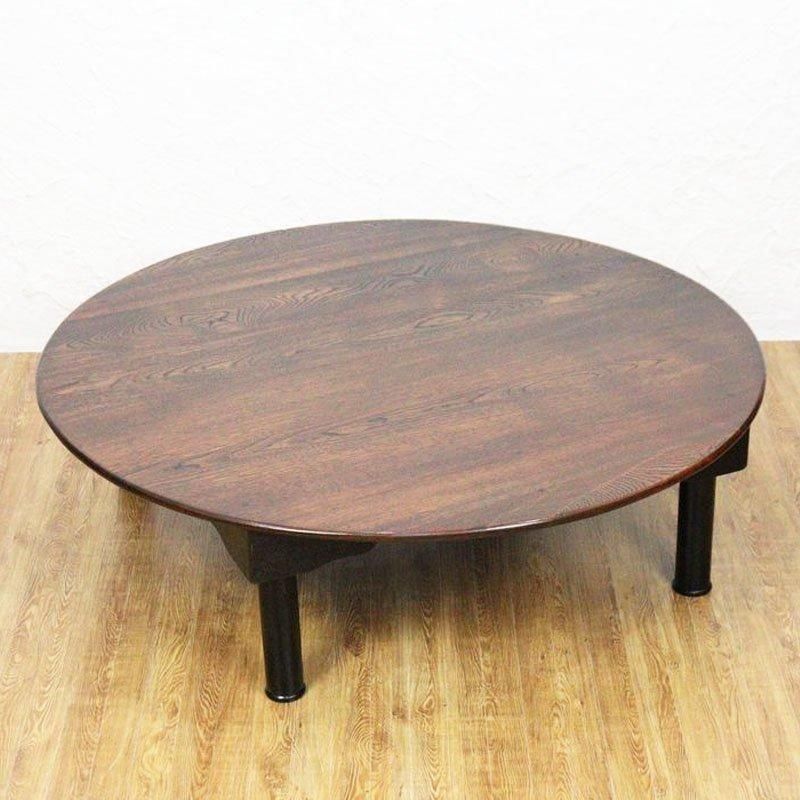 昭和初期の日本製ローテーブル 木の温もり溢れる