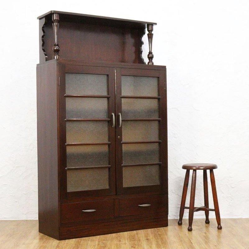 昭和レトロな日本製アンティーク本棚