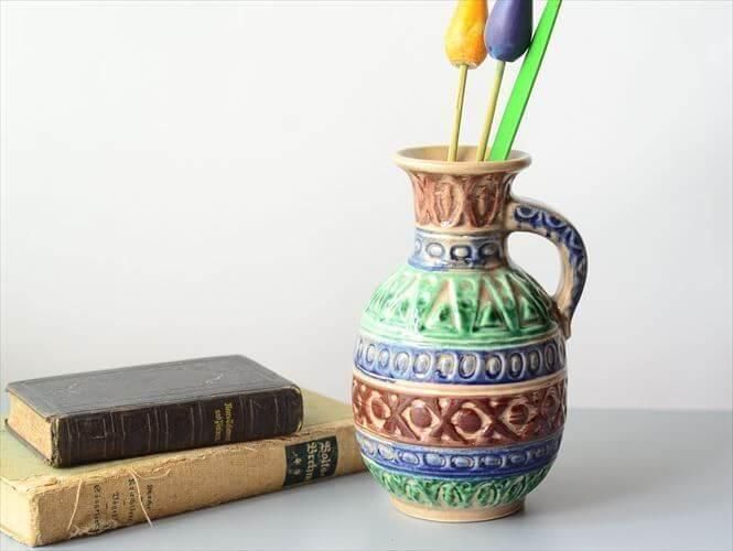 ドイツ製ヴィンテージ花瓶 芸術性高く希少な逸品