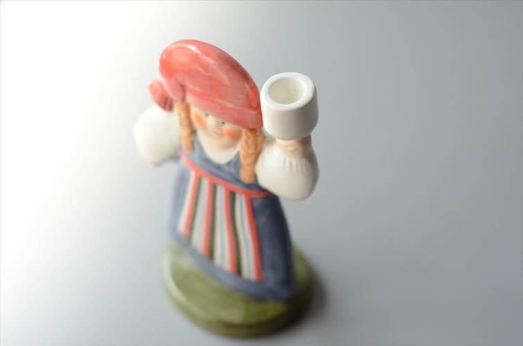 リサラーソンのヴィンテージサンタ奥さんキャンドルスタンド