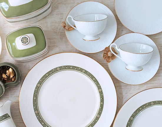 ノリタケ ダイヤモンドコレクション トリオセット カップ＆ソーサー