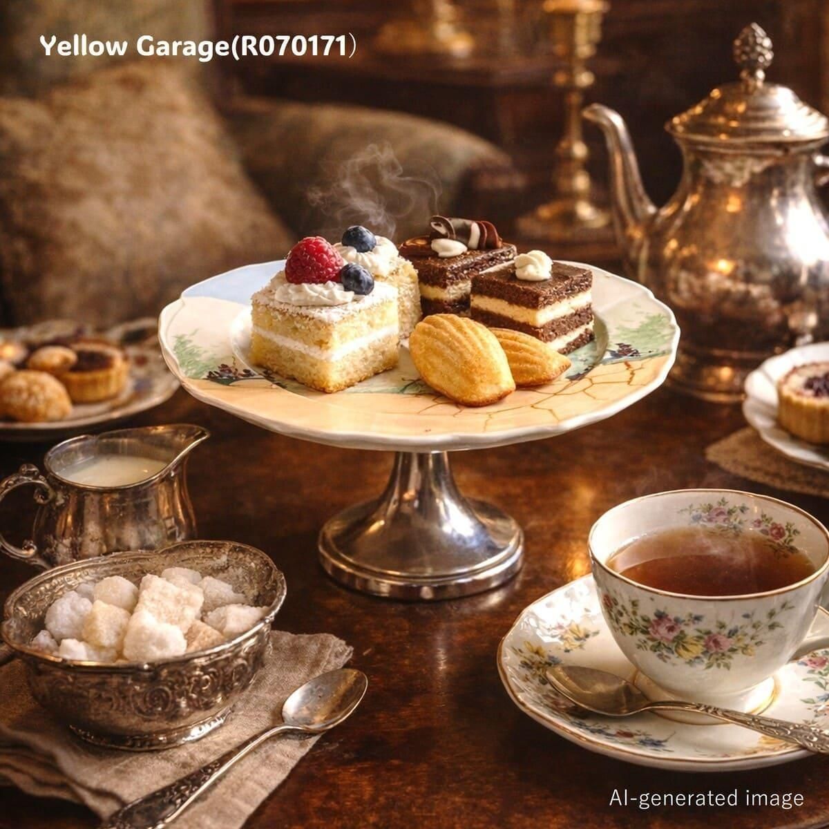 アンティークコンポート皿｜フルーツ・ケーキ・デザートに映える高台皿特集