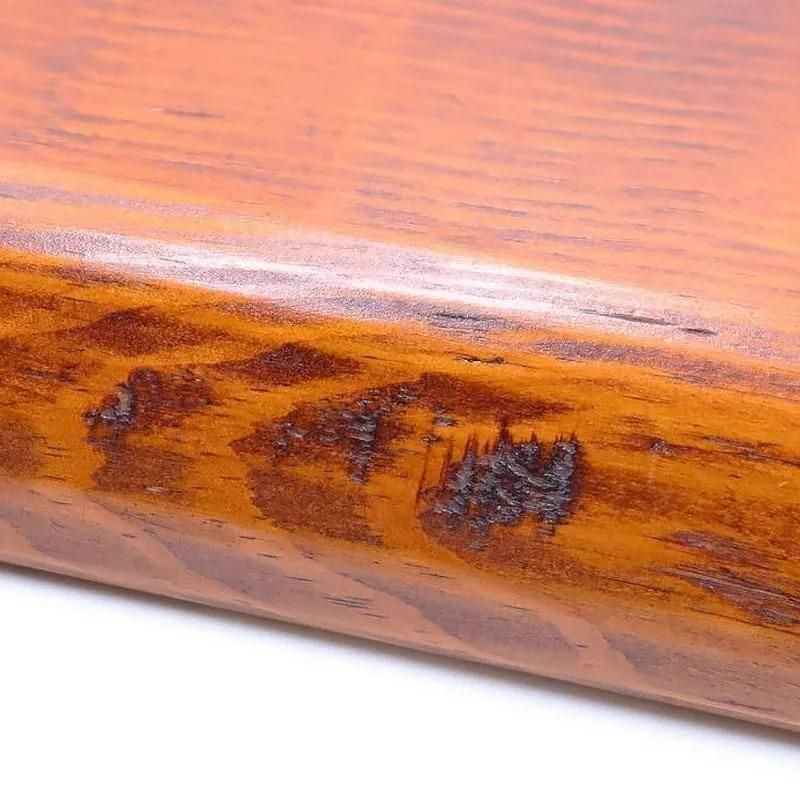 一枚板 手彫り 讃岐盆 トレイ 透き漆 民芸 ナチュラル 素朴 昭和初期