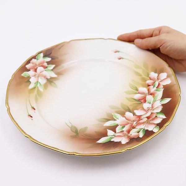 大正時代アンティークのオールドノリタケ飾り皿