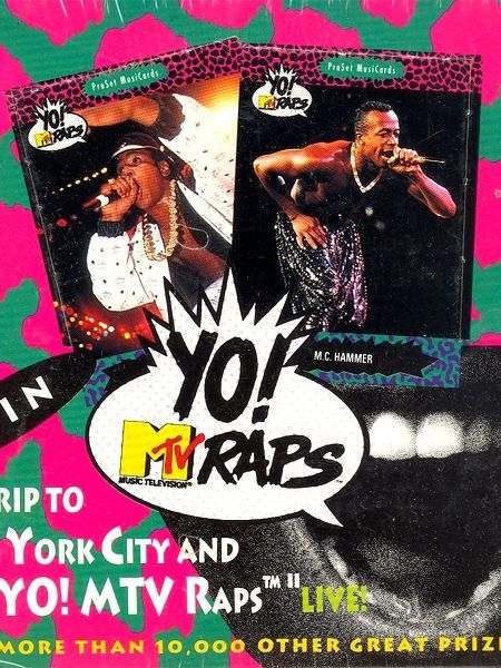 YO! MTV RAPS TRADING CARD Series 1 - [GROPE IN THE DARK] ヒップ