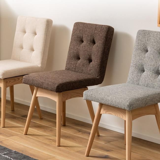 CRS回転式ダイニングチェア6脚ナチュラル