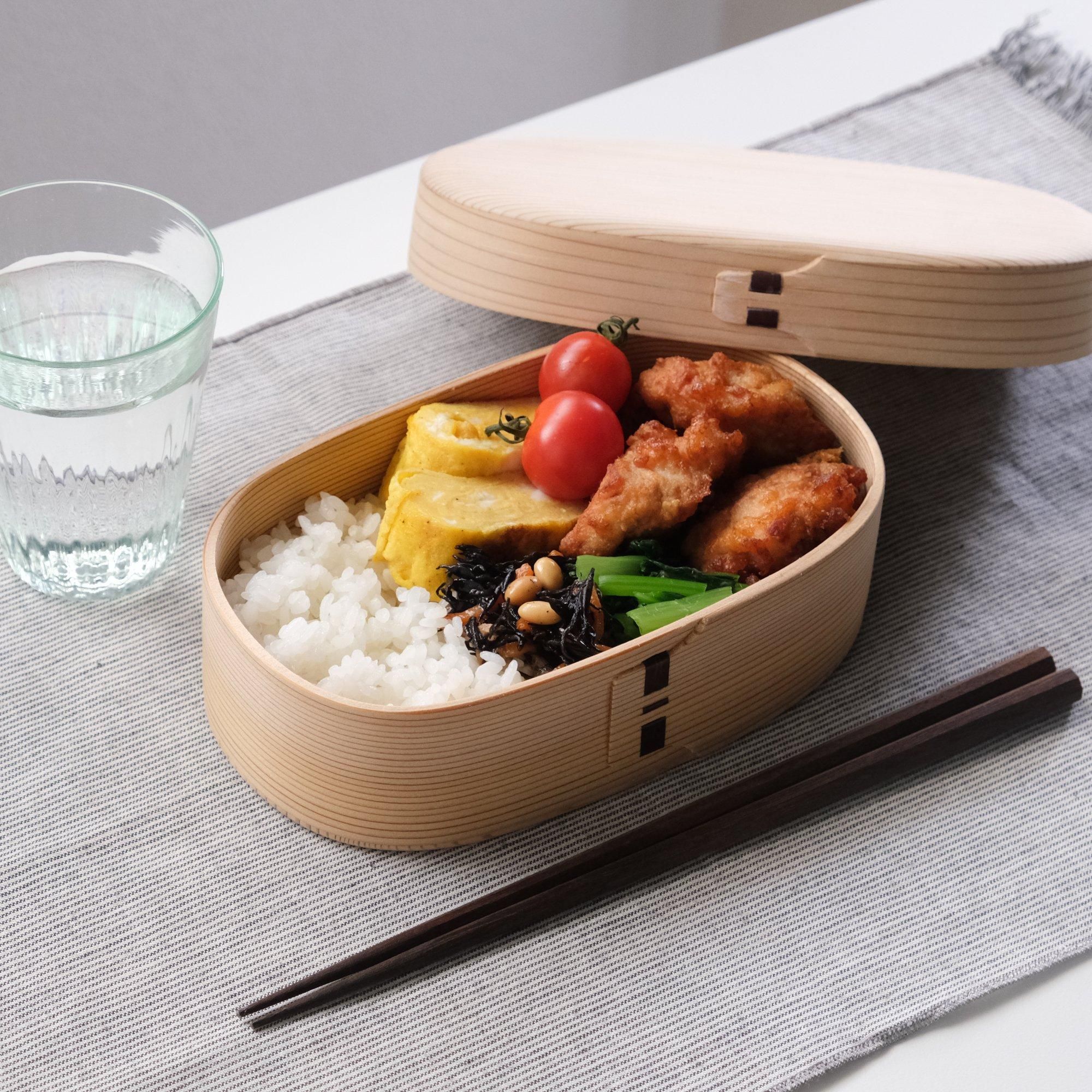 柴田慶信商店 曲げわっぱ 小判弁当箱 (小・中・大)《3/7(土)11時より