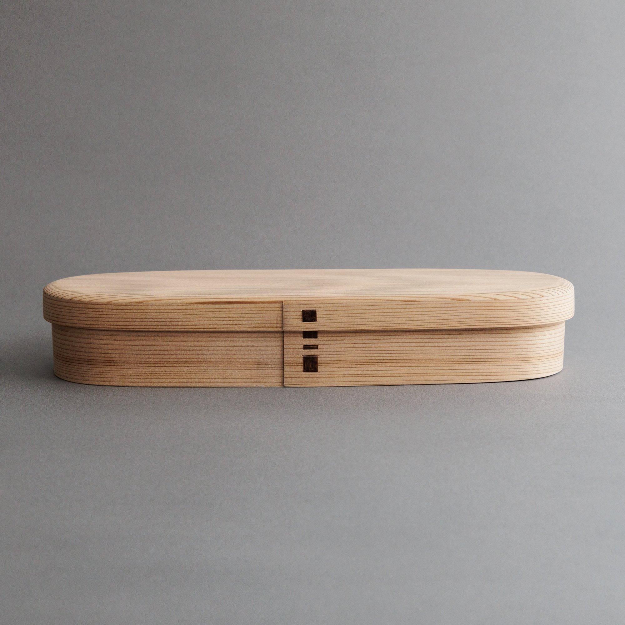 柴田慶信商店 曲げわっぱ 長手弁当箱 (小・中・大)《3/7(土)11時より