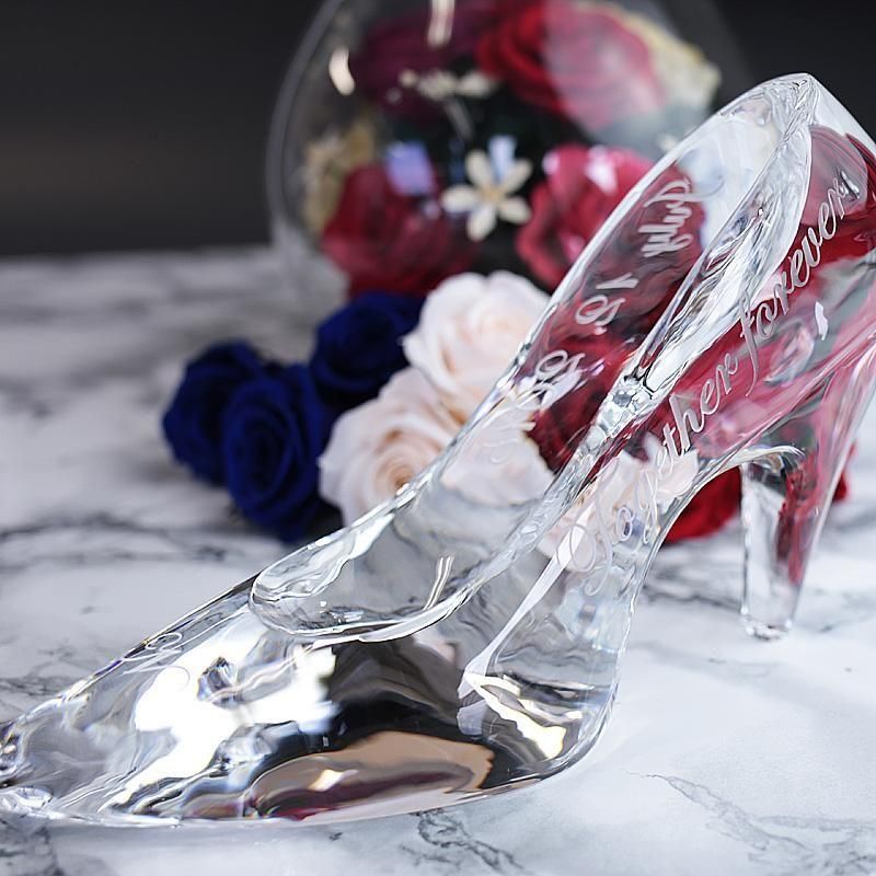 クリスタルガラスの靴 | シンデレラ - クリスタルトロフィー・ガラス