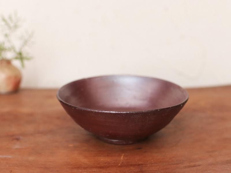 備前焼 金重陶陽 陶器皿 約38cm 茶色大皿 備前焼 金重陶陽 陶器皿 約