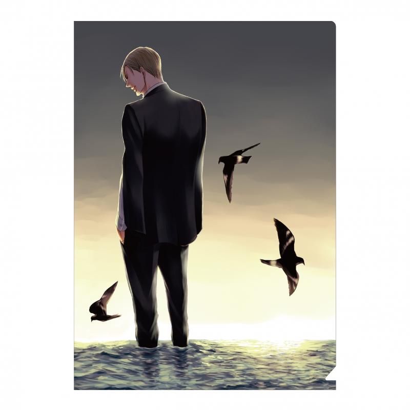 囀る鳥は羽ばたかない ヨネダコウ原作イラストアイテム クリアファイル