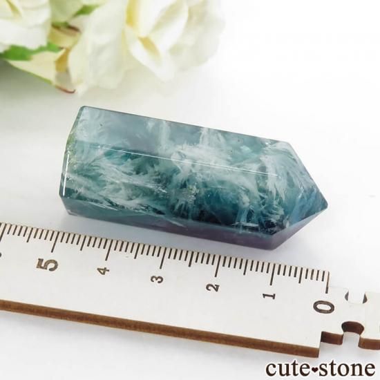 フェザーインフローライトのポリッシュポイント 38.4g - cute stone -