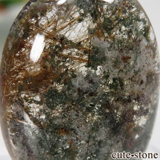 インド マニハール産（ヒマラヤ産）ガーデン＆ルチル入りクォーツの