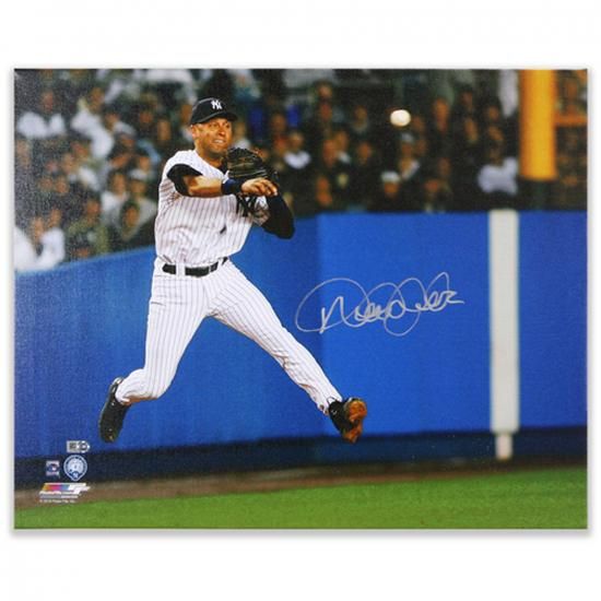 デレク・ジーター ニューヨーク・ヤンキース 直筆サイン入り 16