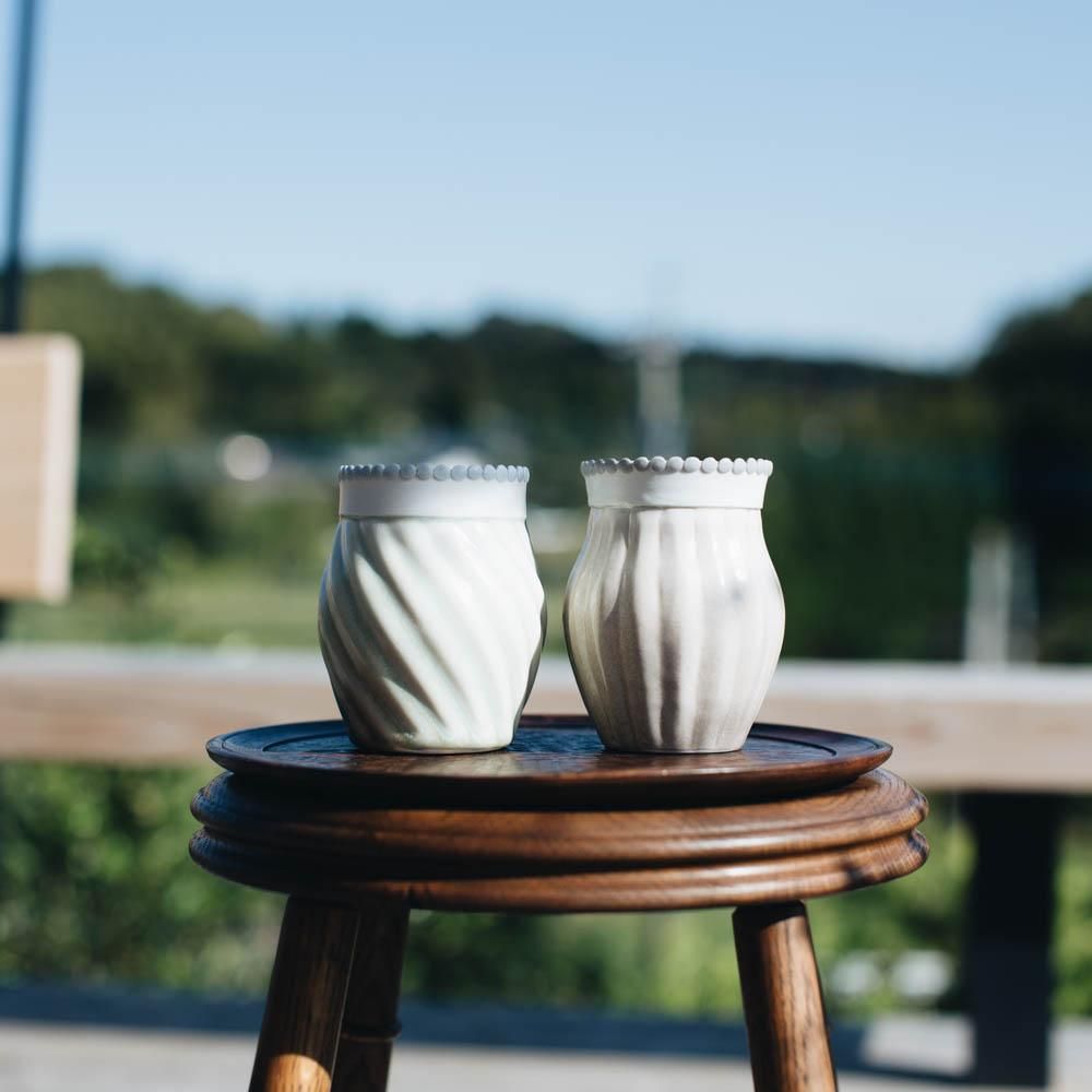 魚谷あきこ花瓶2-1 - 作家さんの器と暮らしにまつわる道具のお店