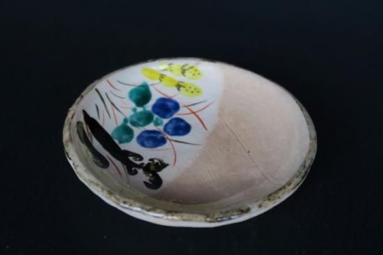 乾山写十二ヶ月絵替皿(春草) - 京都祇園の和食器・清水焼の陶磁器 食器