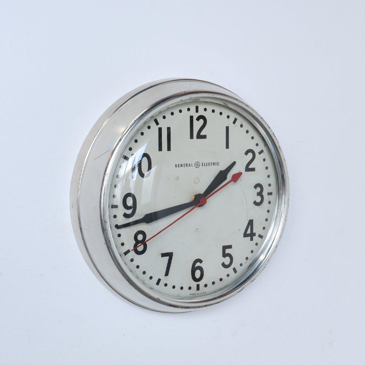 60s GENERAL ELECTRIC 時計 スクールクロック アメリカ USA 壁掛け