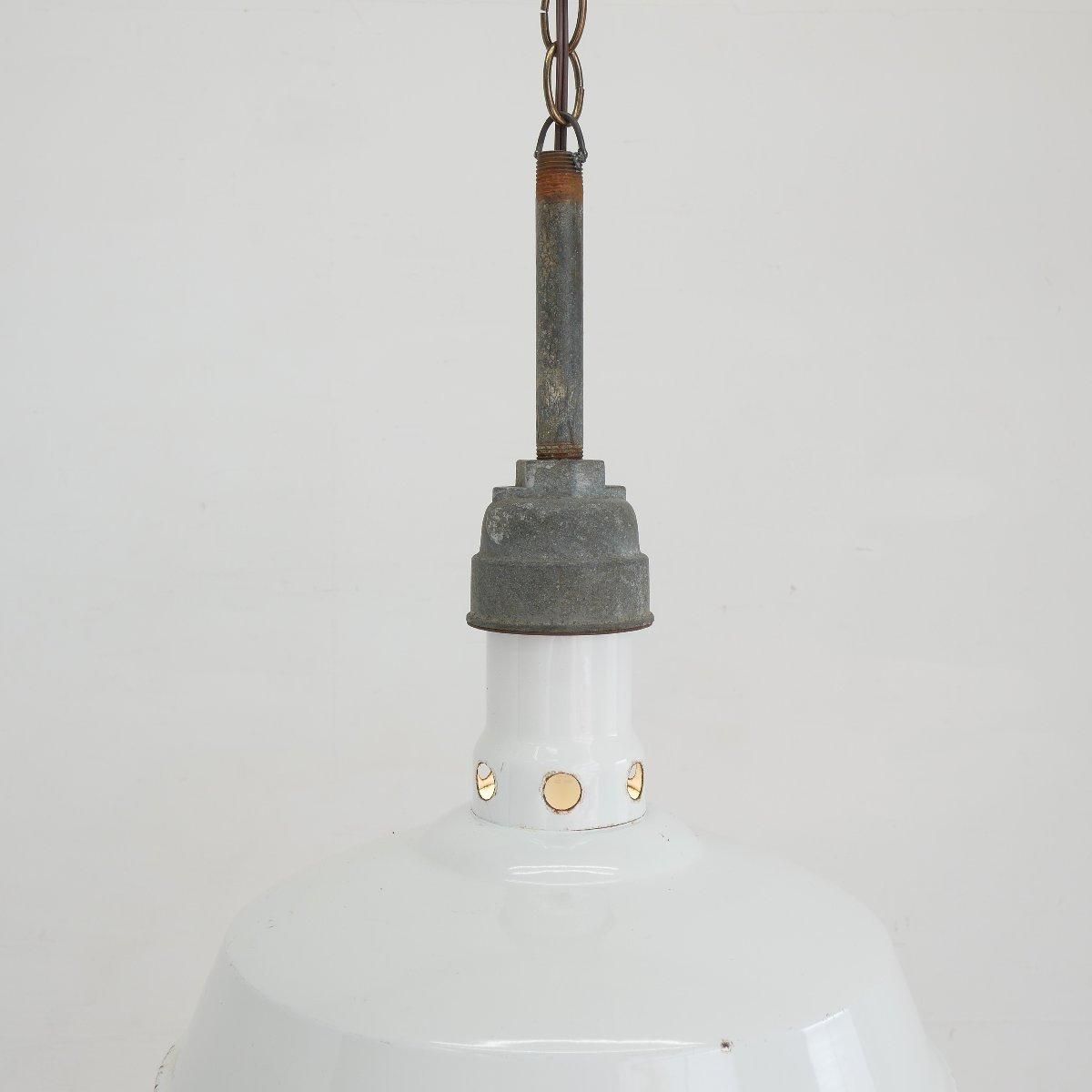 ホーロー製シェード ペンダントランプ ヴィンテージ アメリカ