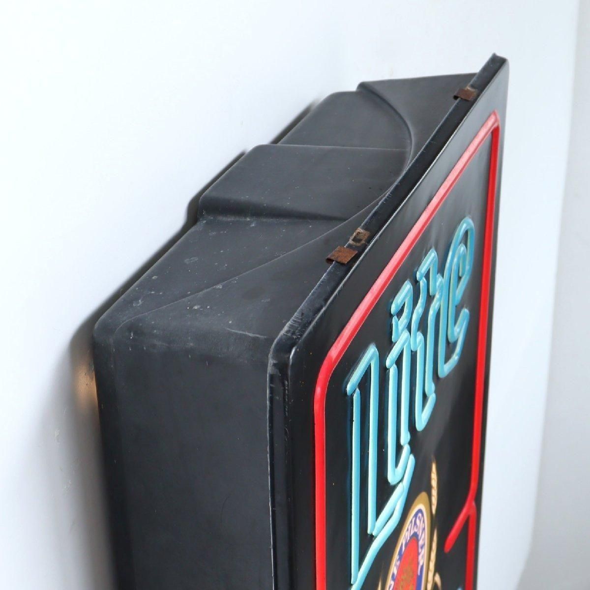 ライトサイン ミラーライト ビール 看板 -通販-ローズボールアンティークス