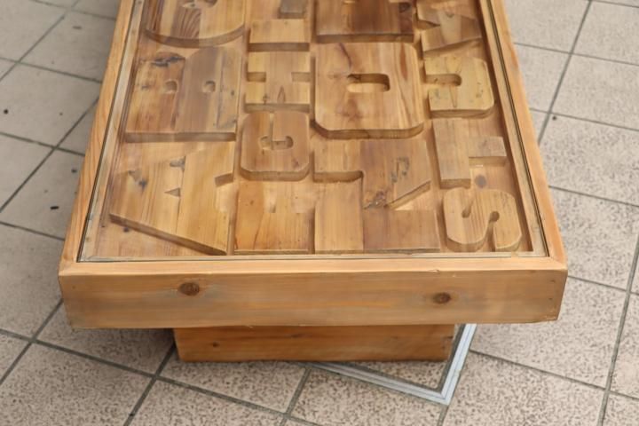 値下げ/CRASH GATE(クラッシュゲート)のABCセンターテーブルです。杉古