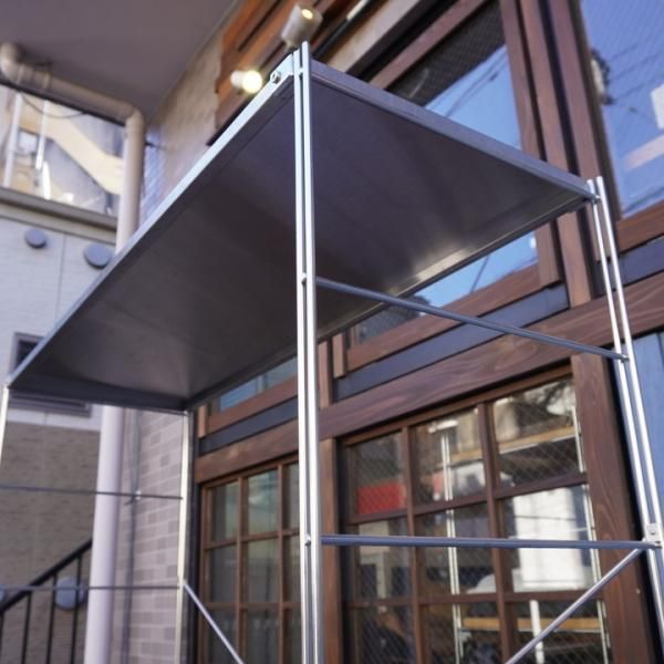 無印良品(MUJI)の人気の5段ステンレスユニットシェルフです。大型