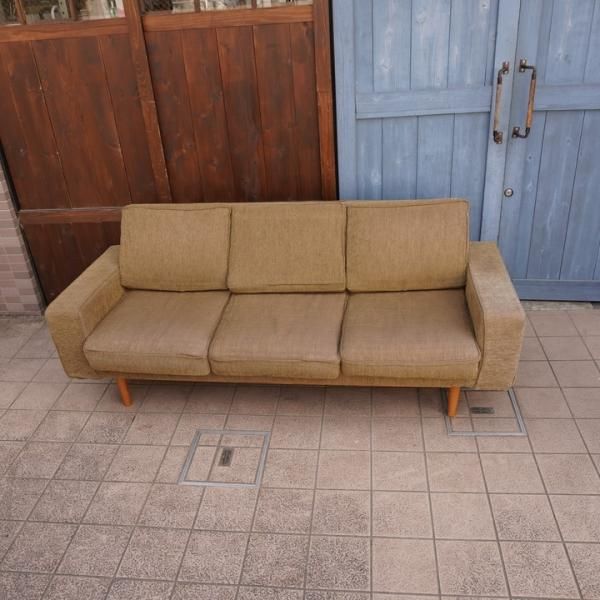 値下げ/MOMO natural(モモナチュラル)のPATORU 3人掛けソファー