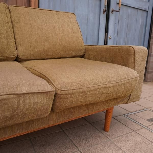 値下げ/MOMO natural(モモナチュラル)のPATORU 3人掛けソファー