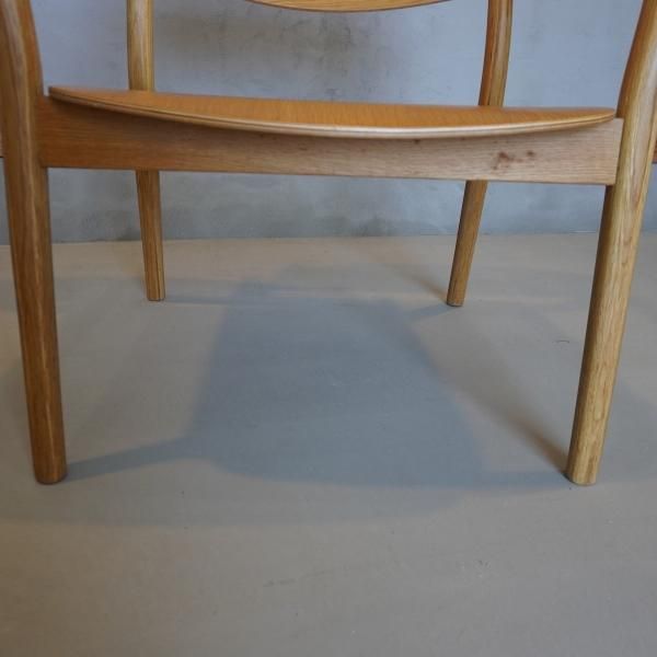 値下げ/無印良品(MUJI)のオーク材を使用したラウンジアームチェアです