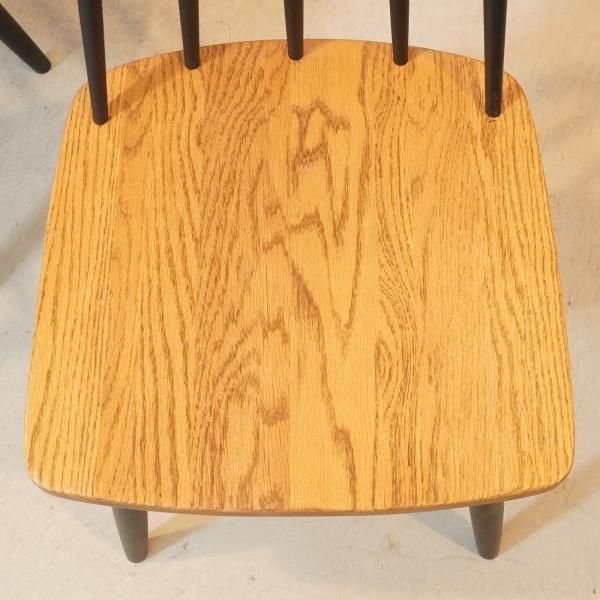 MOMO natural(モモナチュラル)のSB CHAIR BN CB 2脚セット。ブラックの