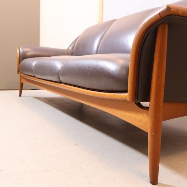 値下げ/高級家具MORISHIGE(モリシゲ)のレジェ 3人掛けソファ。上質な