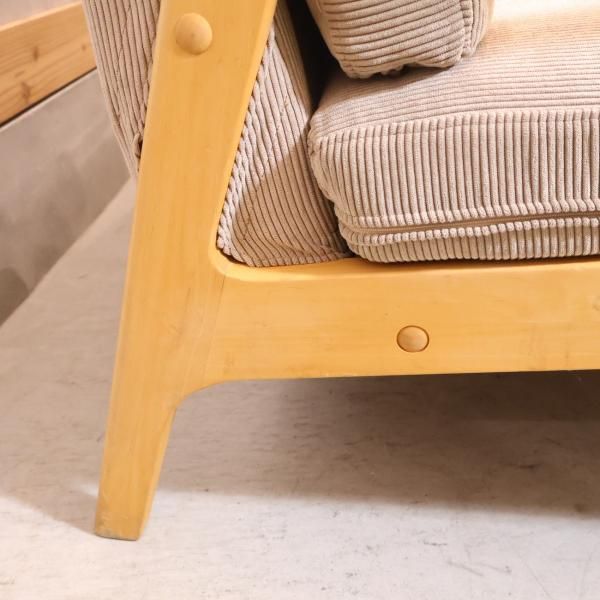 MOMO natural(モモナチュラル)のMOSS(モス) 2Pソファーです。アルダー