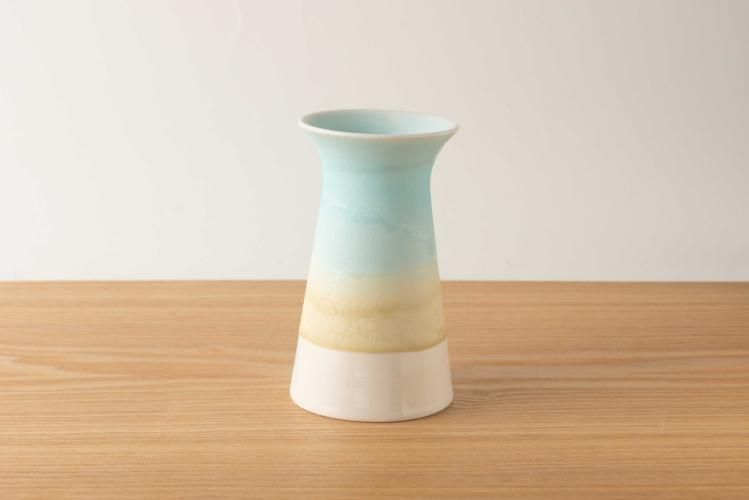 Gradation | フラワーベース グラデーション（青） - 有田焼・波佐見焼