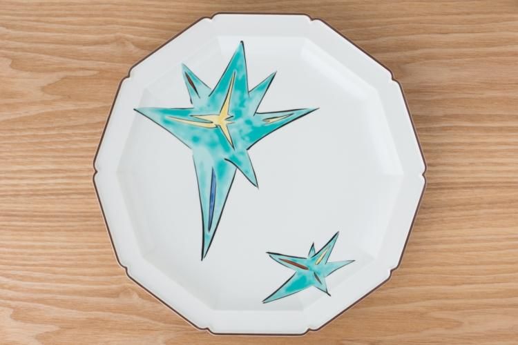 有田四様 | 柿右衛門様式 | 大皿 光紋(緑) - 有田焼・波佐見焼の通販