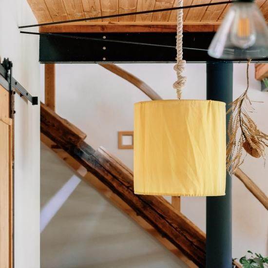 LAMP SHADE TOSS (YE) - 【公式】ieno textile ONLINE SHOP