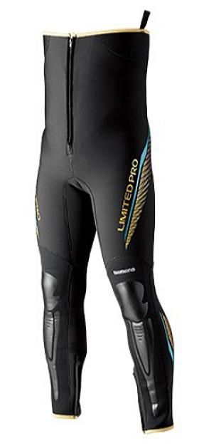 シマノ タイツリミテッドプロ FI-011S LBサイズ ブルー / 鮎タイツ