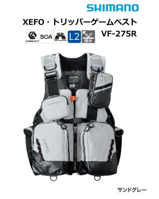 シマノ ゼフォー (XEFO) トリッパーゲームベスト VF-275R ネイビー M