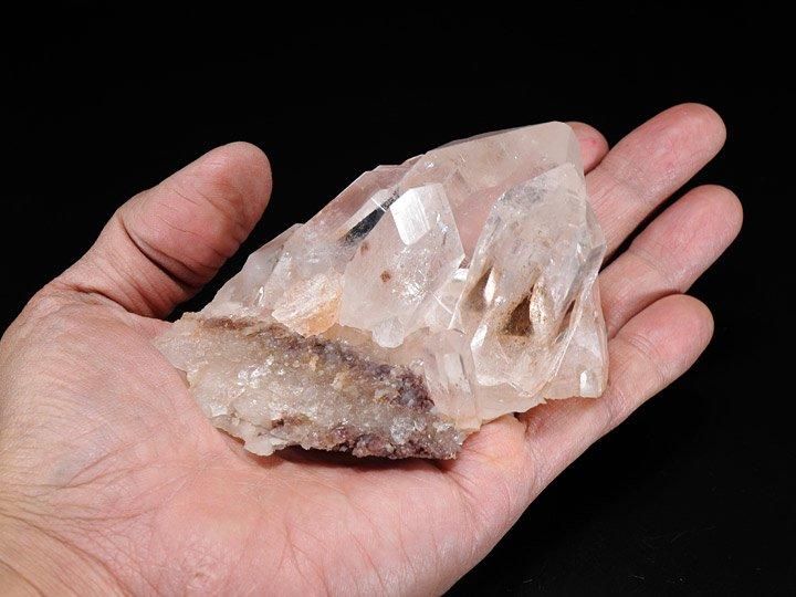 マニカラン/パールヴァティー産ヒマラヤ水晶クラスター - ヒマラヤ水晶