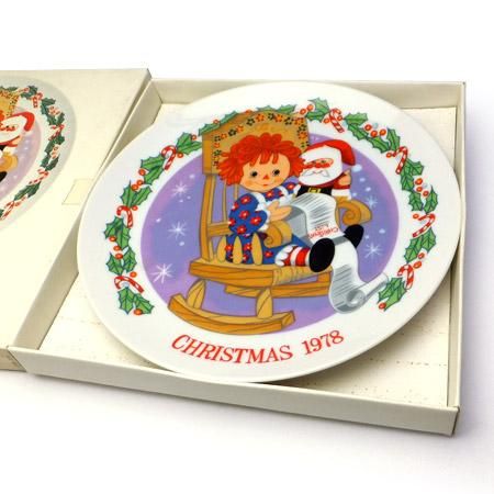 ☆1978 ラガディ・アン クリスマスプレート”チェッキングリスト