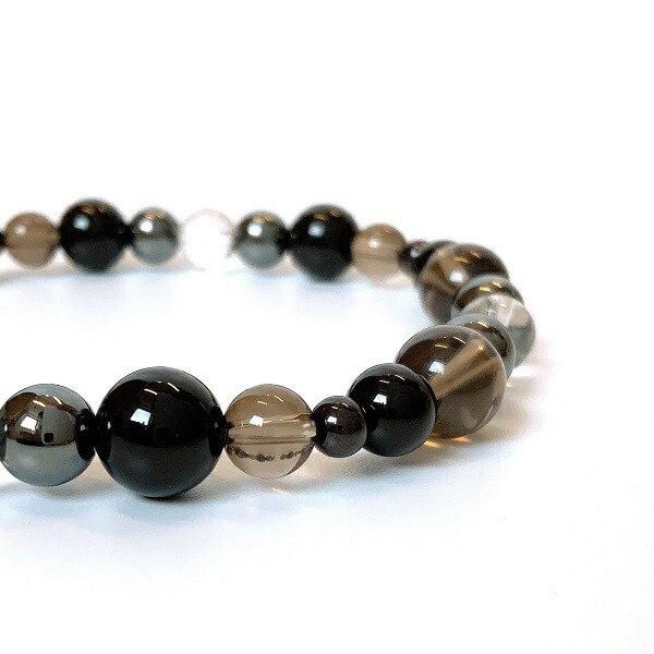 1月【 暦石ブレスレット 睦月 】 メンズ Mens | こよみいし 誕生日