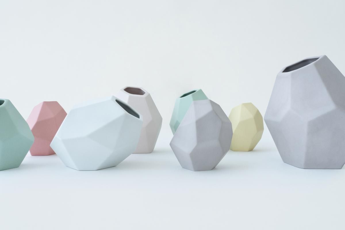 角度を変えて使えるフラワーベース corock | nucca | 波佐見焼窯元