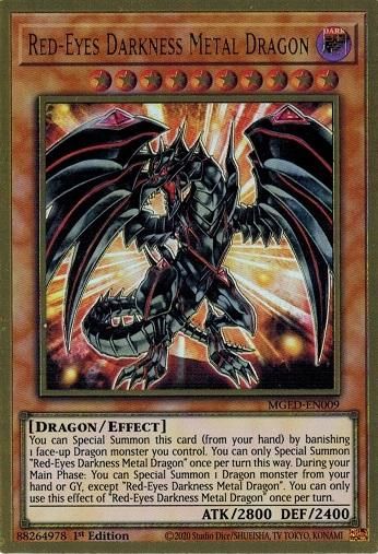 レッドアイズ・ダークネスメタルドラゴン/Red-Eyes Darkness Metal