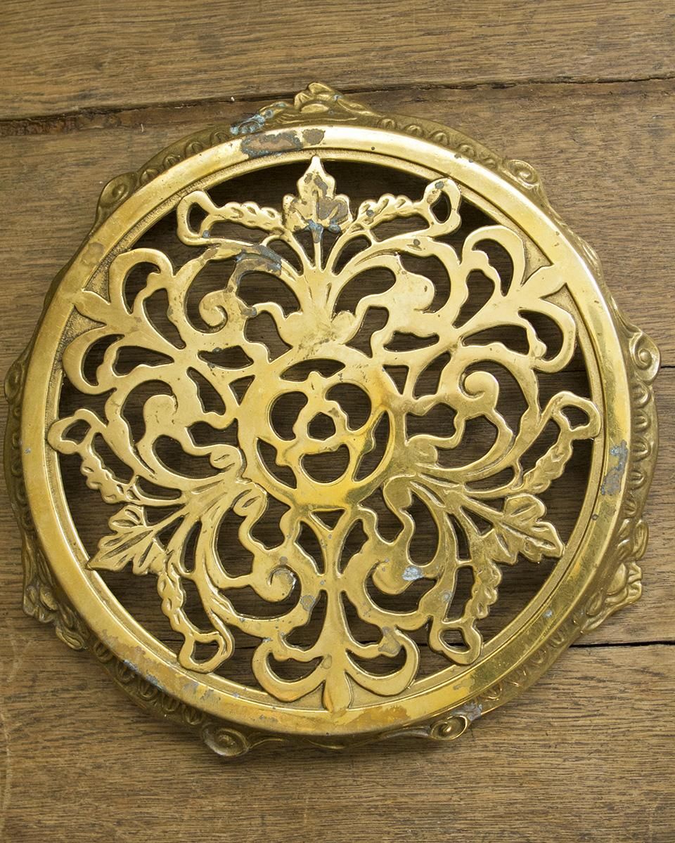 アンティーク 真鍮製 トリベット（鍋敷き） | Antiques Knock