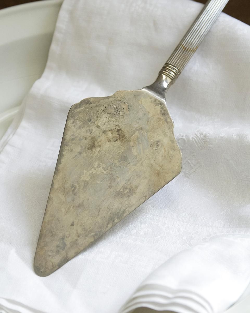 フランスアンティーク シルバー ケーキサーバー｜Antiques Knock