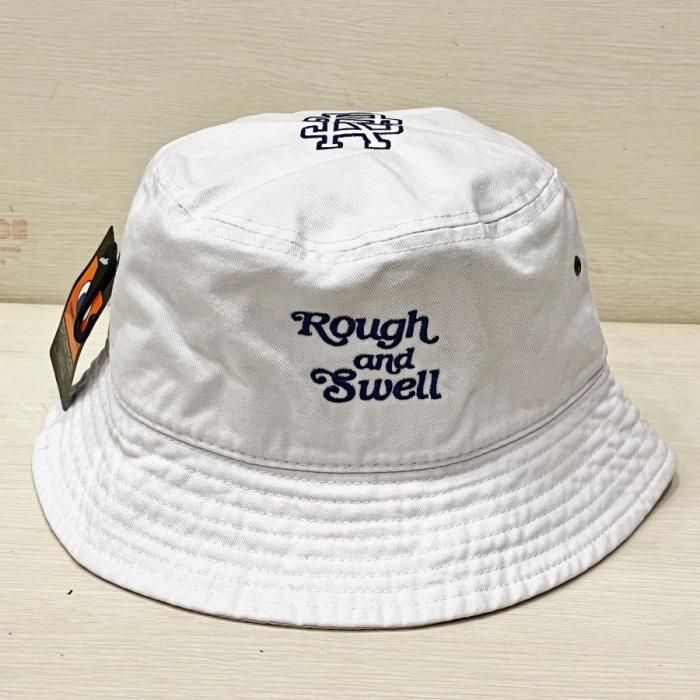 ラフアンドスウェル ハット ホワイト rough&swell ROYAL LOGO HAT