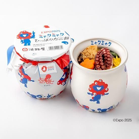 6月8日お届け】EXPO2025 ミャクミャク ひっぱりだこ飯 - 【お弁当の