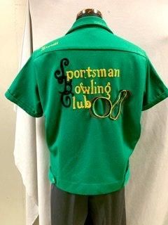 50s 60s 刺繍 ボーリングシャツ 芯なし ふくろぬい ヴィンテージ