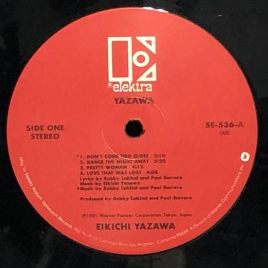 矢沢永吉 / YAZAWA / LP（T） - 中古レコード通販 東京コレクターズ