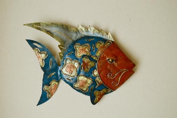 アイアンお魚オブジェ