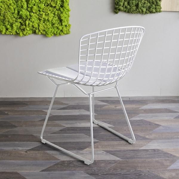 ハリー・ベルトイア ワイヤーチェア ホワイト | モダンインテリアの