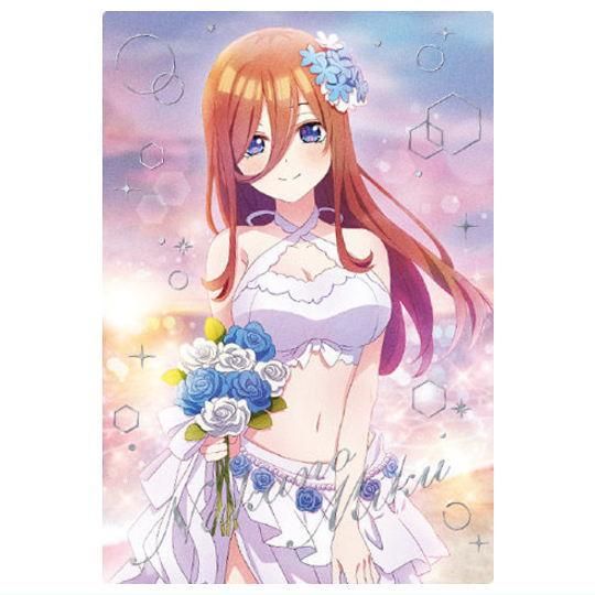 五等分の花嫁＊ウエハース [23.中野三玖(スペシャルカード)(ホロ箔押し